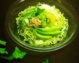 オリーブオイルで新緑の冷やし中華作り方7写真