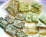 混ぜて焼くだけ⭐グリーンクラッカー作り方8写真