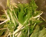 れんこんと水菜のサラダ作り方1写真