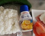 ポッカ塩レモン入り、暑い夏にぴったりご飯作り方1写真