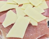 鶏胸肉のハムチーズサンド ピカタ☆*+作り方3写真