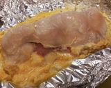 鶏胸肉のハムチーズサンド ピカタ☆*+作り方7写真