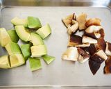 鶏肉とアボカドのオイスター炒め作り方2写真