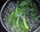 隠し味はお酢！？小松菜のごま和え作り方1写真