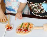 子どもと作る「お花ピザ&フルーツピザ」作り方5写真