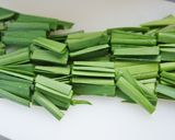 甘辛味でご飯がすすむ♫挽き肉入りニラ玉作り方1写真