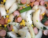 ほうれん草とウインナーのキッシュ豆乳入り作り方5写真