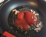 ［本格パスタ］トマトクリームパスタ作り方2写真