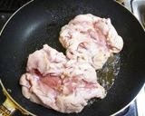 鶏もも肉のガーリックバター醤油ステーキ作り方8写真