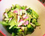 茎も食べちゃう!ブロッコリーの胡麻鰹和え作り方3写真
