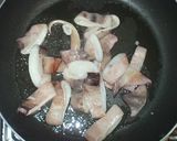 イカとピーマンの手作り棒棒鶏ソース炒め物作り方4写真