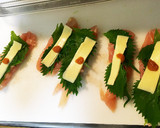 ざっくり巻くだけ！ささみしそチーズ焼き作り方2写真
