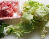 ＊キャベツいっぱい我が家の豚キムチ＊作り方1写真