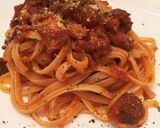 牛すじのラグーソースパスタ作り方16写真
