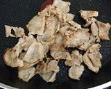 胡瓜と豚肉のもろみ和え作り方3写真