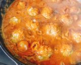 パクチーミートボールのカレー作り方15写真