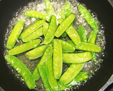 お弁当用おかず 絹さやエリンギ卵炒め作り方2写真