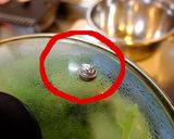 赤いソースで緑のエチュベを♪作り方5写真