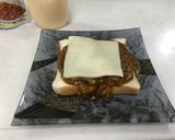 超簡単。マックに行く前にカレチーマヨパン作り方3写真
