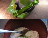 清涼感のある緑茶風味の白玉ぜんざい作り方1写真