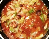 市販ルウで簡単!キャベツの和風カレー作り方10写真