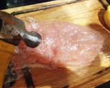 ハーブ香る☆チキンシュニッツェル作り方1写真