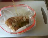 炊飯器レシピ 鶏胸肉でハム作り方4写真