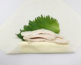 サラダチキンで簡単おつまみ春巻き作り方3写真