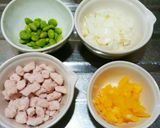 犬ご飯　豆乳 de パングラタン作り方1写真