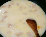 犬ご飯　豆乳 de パングラタン作り方4写真
