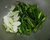 簡単★豚肉とピーマンのしょう油炒め作り方1写真