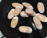 簡単！魚肉ソーセージ焼き作り方2写真