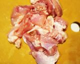 黄金色?摘果(子)メロンと鶏肉のトマト煮作り方4写真