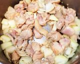 黄金色?摘果(子)メロンと鶏肉のトマト煮作り方8写真