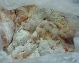 鶏もも肉の甘酢あえ♪作り方1写真