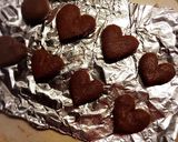 材料3つde簡単ﾍﾙｼｰ♡ﾁｮｺｸｯｷｰ作り方4写真