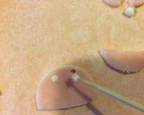 簡単キャラ弁♡すみっコぐらしのしろくま作り方5写真