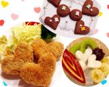 材料3つde簡単ﾍﾙｼｰ♡ﾁｮｺｸｯｷｰ作り方5写真