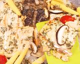 ホットプレートで豪快鮭のシソマヨ塩麹焼き作り方4写真