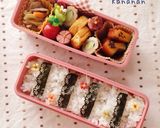 幼稚園年少 お花のお弁当作り方2写真