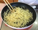 野菜たっぷり焼そば作り方1写真
