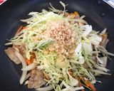 野菜たっぷり焼そば作り方4写真