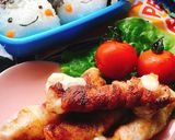 お弁当に！低糖質肉巻きチーズ作り方5写真