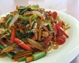野菜たっぷり焼そば作り方9写真
