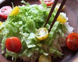 たっぷりキノコのタコライス作り方3写真