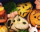 スヌーピーと仲間達お弁当②作り方3写真