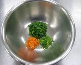 小麦アレルギー対応　米粉もちもちチヂミ作り方1写真