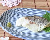 簡単おつまみ*タラ(タイ)の塩わさび焼き作り方2写真