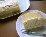 ノンオイル＊おからとHMで優しい卵ケーキ作り方4写真
