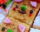 ちぎりむすび♪にぎらない運動会キャラ弁♪作り方5写真